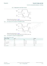 74LVC138AD-Q100J Datasheet Pagina 7