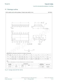 74LVC138APW/AUJ數據表 頁面 9