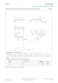 74LVC138APW/AUJ Datasheet Page 11