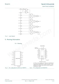 74LVC157ADB-Q100J Datasheet Pagina 3