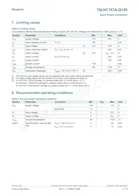 74LVC157ADB-Q100J Datasheet Pagina 5