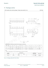 74LVC157ADB-Q100J Datasheet Pagina 10