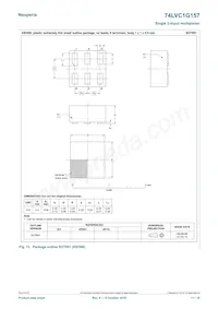 74LVC1G157GN Datasheet Page 11