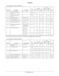 7WB3305CMX1TCG Datasheet Pagina 4