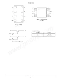 7WB3306CMX1TCG Datasheet Pagina 2