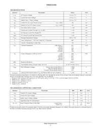 7WBD3306CMX1TCG Datasheet Pagina 3