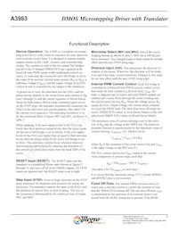 A3983SLP-T Datasheet Pagina 5