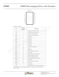 A3983SLP-T Datasheet Pagina 11