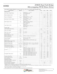 A3992SB-T Datasheet Page 4
