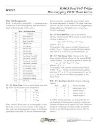 A3992SB-T Datasheet Page 6