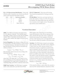 A3992SB-T Datasheet Page 7