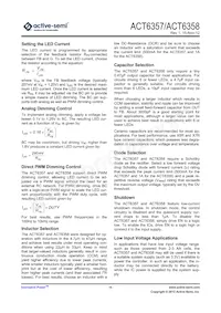 ACT6357NH-T數據表 頁面 6
