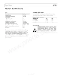 AD736BR-REEL7 Datasheet Page 5