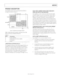 AD8240YRM Datasheet Pagina 5