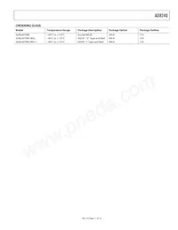 AD8240YRM Datasheet Page 11