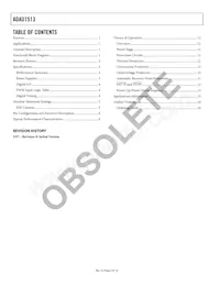 ADAU1513ACPZ-RL7 Datenblatt Seite 2