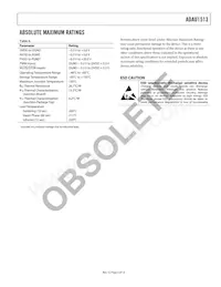 ADAU1513ACPZ-RL7 Datasheet Pagina 5