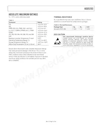 ADD5203ACPZ-RL Datasheet Page 7