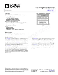 ADD5205ACPZ-RL Datasheet Copertura