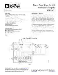 ADM8845ACPZ-REEL Datasheet Copertura