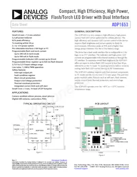ADP1653ACPZ-R7 Datenblatt Cover