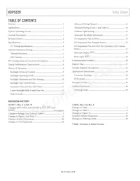 ADP5520ACPZ-R7 Datasheet Page 2