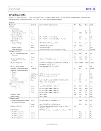 ADP8140ACPZ-1-R7 Datenblatt Seite 3