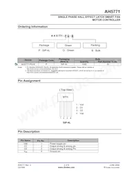 AH5771-PG-B Datasheet Page 2