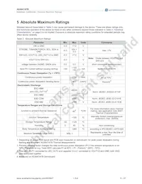 AS3647B-ZWLT-500 Datasheet Pagina 6