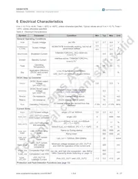 AS3647B-ZWLT-500 Datasheet Pagina 7