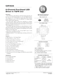 CAT3636HV3-GT2 Datasheet Cover