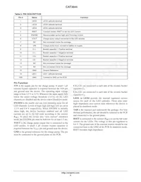 CAT3644HV3-GT2 Datasheet Pagina 9