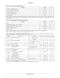 CAT4104VP2-GT3 Datasheet Pagina 2