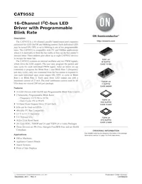 CAT9552HV6I-GT2 Datasheet Cover