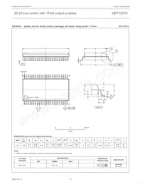 CBT16210DGG Datasheet Pagina 7