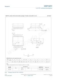 CBT3251DS Datasheet Page 9