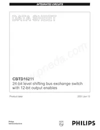 CBTD16211DGG Datasheet Pagina 2