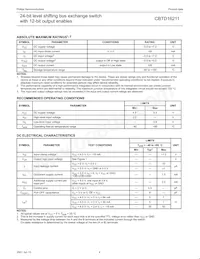 CBTD16211DGG Datasheet Pagina 5