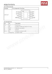 IS32LT3172-GRLA3-TR Datasheet Page 2