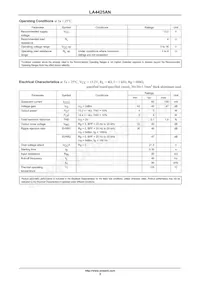 LA4425AN-D-E Datasheet Page 2