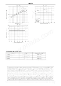 LA4450L-E Datasheet Pagina 8