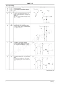 LB11826-E Datasheet Pagina 6