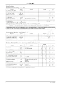 LB11861MC-W-AH Datasheet Pagina 2