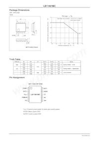 LB11861MC-W-AH數據表 頁面 3