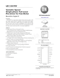 LB11867RV-MPB-H Datasheet Cover