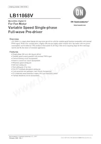 LB11868V-MPB-H Datasheet Copertura