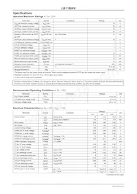 LB11868V-MPB-H Datasheet Pagina 2