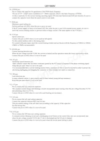 LB11868V-MPB-H Datasheet Pagina 6