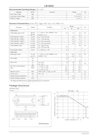 LB1945D-E Datasheet Page 2