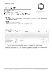 LB1947VC-XE Datasheet Copertura